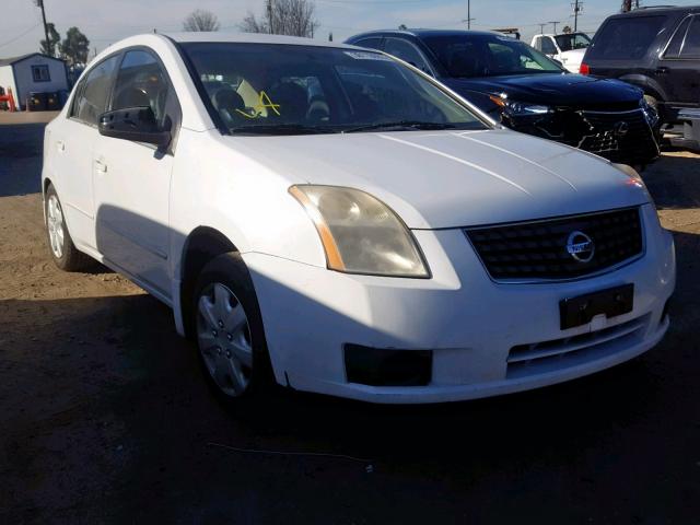 3N1AB61E47L711681 - 2007 NISSAN SENTRA 2.0 WHITE photo 1