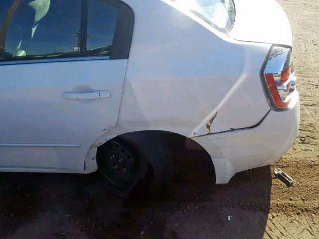 3N1AB61E47L711681 - 2007 NISSAN SENTRA 2.0 WHITE photo 9