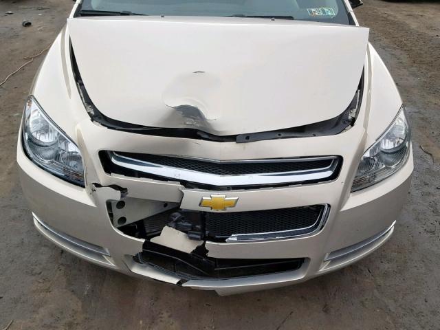 1G1ZC5E08CF192329 - 2012 CHEVROLET MALIBU 1LT 金色 照片 7