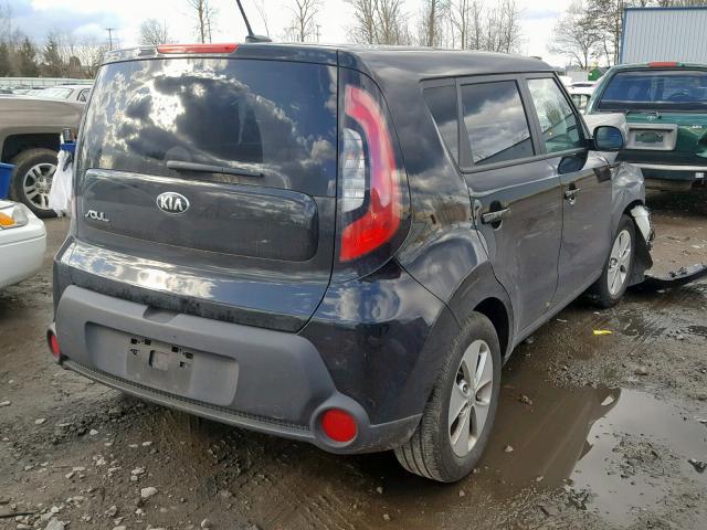 KNDJN2A21G7386396 - 2016 KIA SOUL BLACK photo 4