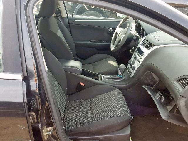 1G1ZC5E0XCF190405 - 2012 CHEVROLET MALIBU 1LT 黑色 照片 5