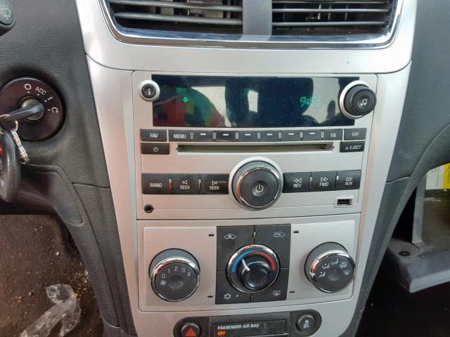 1G1ZC5E0XCF190405 - 2012 CHEVROLET MALIBU 1LT 黑色 照片 9