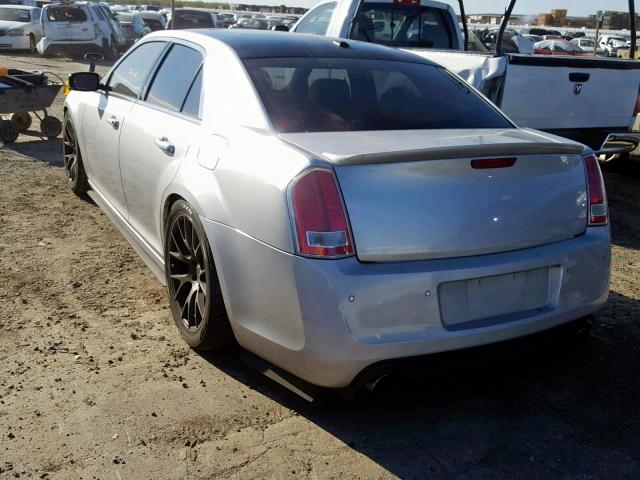 2C3CCAFJ2CH802175 - 2012 CHRYSLER 300 SRT-8 SILVER photo 3