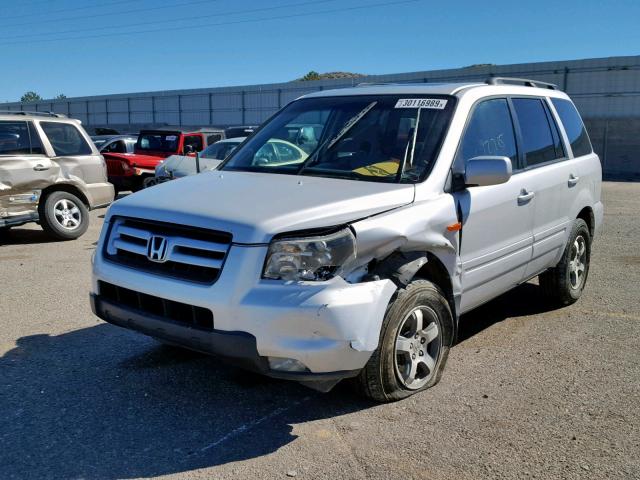 5FNYF183X8B050732 - 2008 HONDA PILOT SE SILVER photo 2