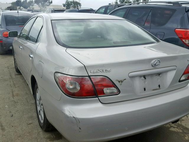 JTHBF30G520054336 - 2002 LEXUS ES 300 SILVER photo 3