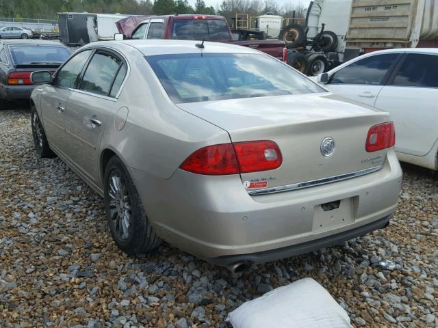 1G4HF57988U189676 - 2008 BUICK LUCERNE SU GOLD photo 3