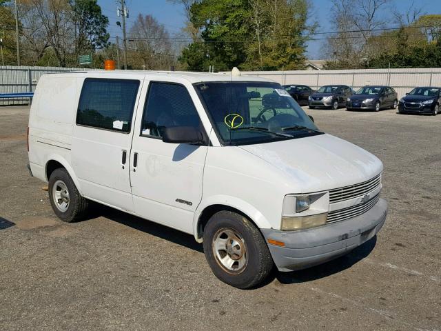 1GCDM19WX1B116105 - 2001 CHEVROLET ASTRO WHITE photo 1