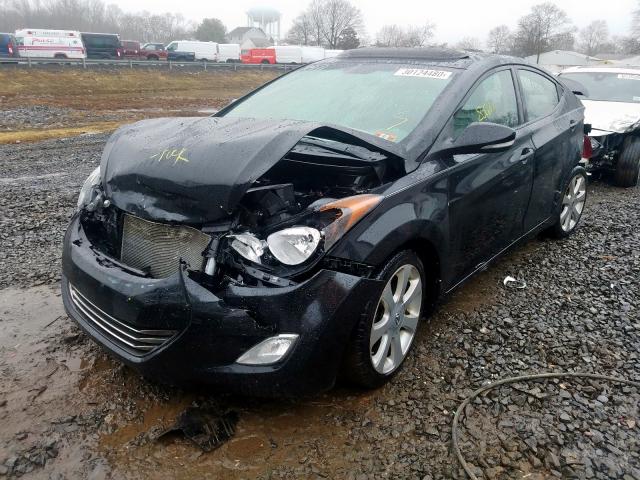 5NPDH4AE0DH295671 - 2013 HYUNDAI ELANTRA GLS  photo 9