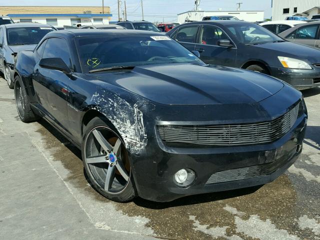 2G1FA1E37C9129937 - 2012 CHEVROLET CAMARO LS BLACK photo 1