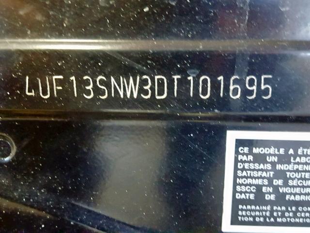 4UF13SNW3DT101695 - 2013 ARCTIC CAT PROCROSS F Чорний фото 20