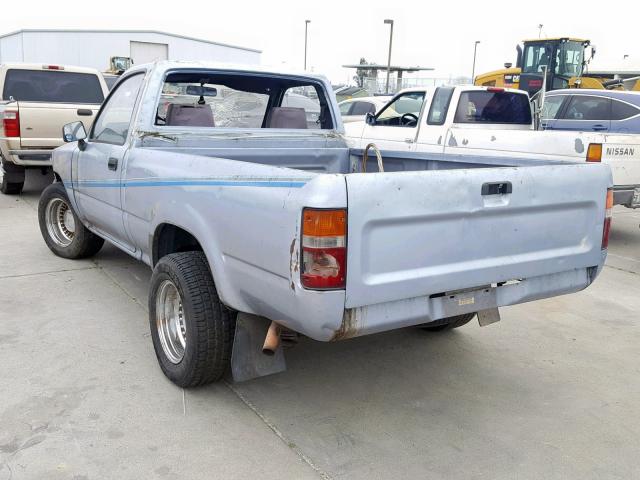 JT4RN81A6M0060899 - 1991 TOYOTA PICKUP 1/2 BLUE photo 3