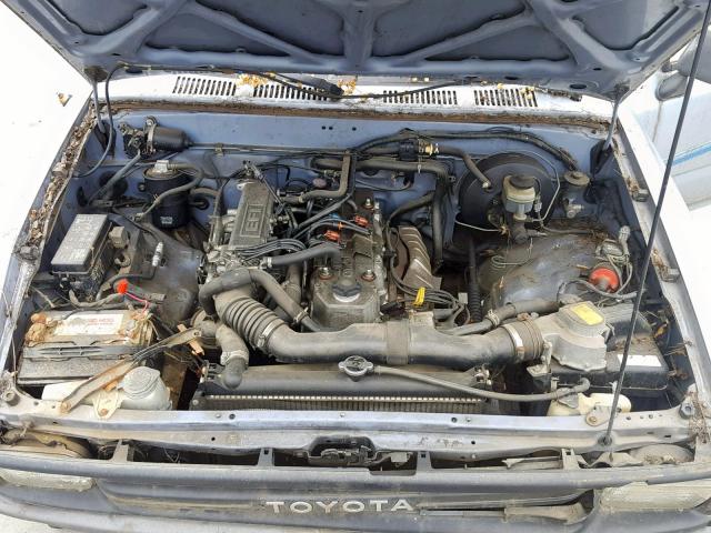 JT4RN81A6M0060899 - 1991 TOYOTA PICKUP 1/2 BLUE photo 7