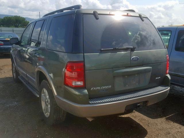 1FMDU84KX4UB04425 - 2004 FORD EXPLORER E GREEN photo 3