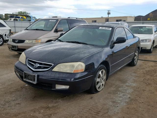 19UYA42491A022065 - 2001 ACURA 3.2CL BLACK photo 2