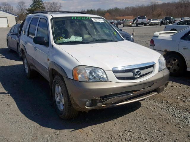 4F2YZ94173KM34330 - 2003 MAZDA TRIBUTE LX WHITE photo 1