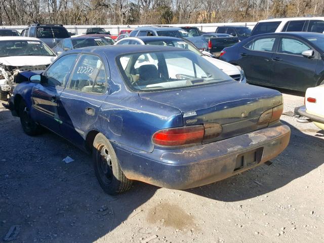 1Y1SK5261TZ053481 - 1996 GEO PRIZM BLUE photo 3