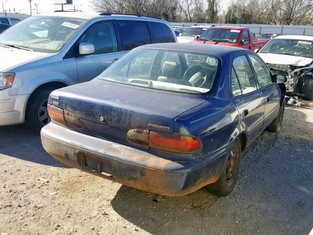 1Y1SK5261TZ053481 - 1996 GEO PRIZM BLUE photo 4