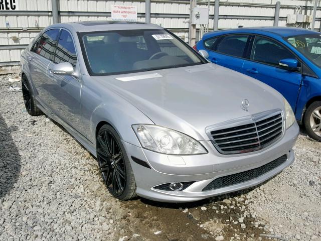 WDDNG71XX8A192206 - 2008 MERCEDES-BENZ S 550 SILVER photo 1