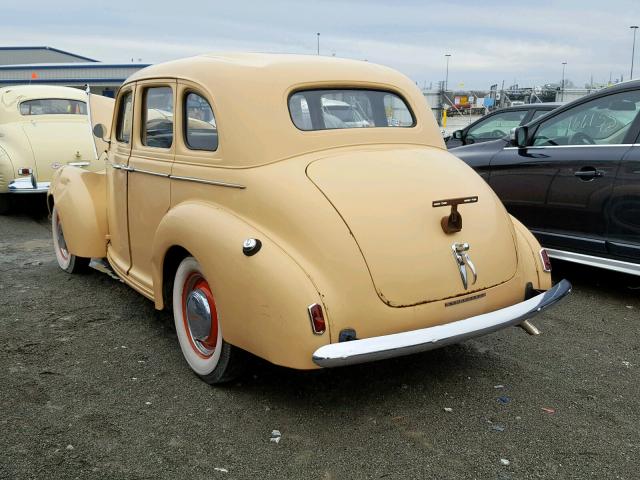 G45903 - 1940 STUDEBAKER CHAMPION YELLOW photo 3