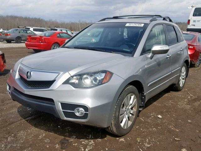 5J8TB1H2XBA000718 - 2011 ACURA RDX SILVER photo 2