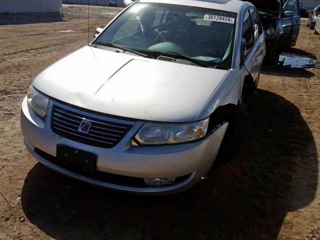 1G8AL55B76Z156411 - 2006 SATURN ION LEVEL SILVER photo 2