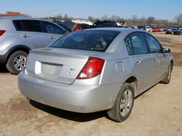 1G8AL55B76Z156411 - 2006 SATURN ION LEVEL SILVER photo 4