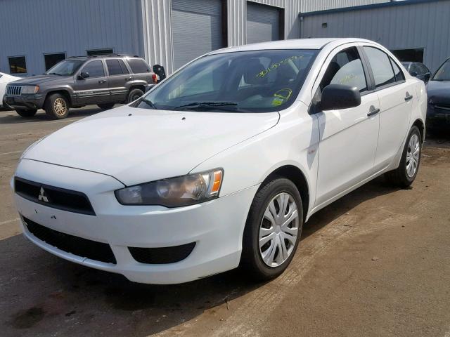 JA3AU16U59U036800 - 2009 MITSUBISHI LANCER DE WHITE photo 2