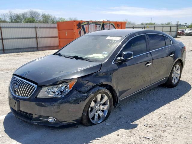 1G4GC5E39DF131531 - 2013 BUICK LACROSSE BLACK photo 2