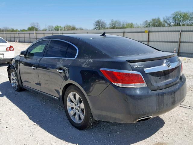 1G4GC5E39DF131531 - 2013 BUICK LACROSSE BLACK photo 3