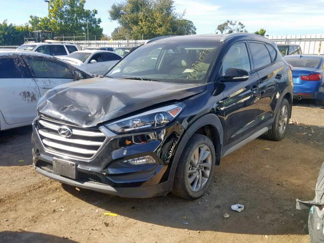 KM8J33A48HU444838 - 2017 HYUNDAI TUCSON LIM BLACK photo 2