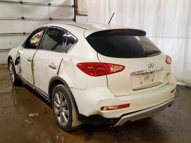 JN1BJ0RR5HM408492 - 2017 INFINITI QX50 WHITE photo 3