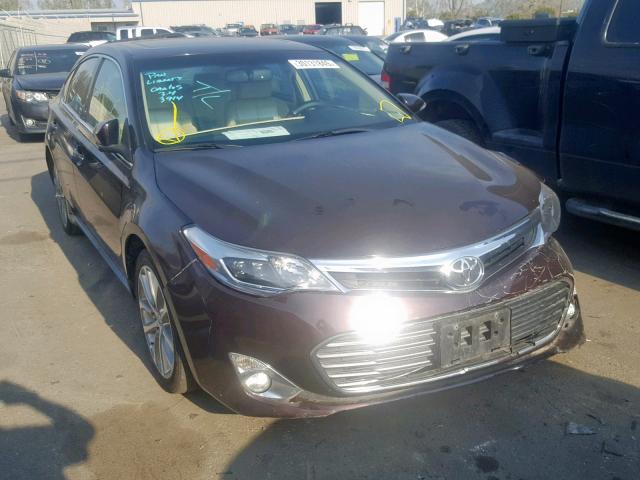 4T1BK1EB8EU131286 - 2014 TOYOTA AVALON BAS BURGUNDY photo 1