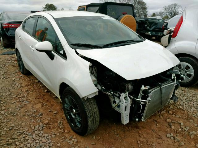 KNADM4A31G6564833 - 2016 KIA RIO LX WHITE photo 1