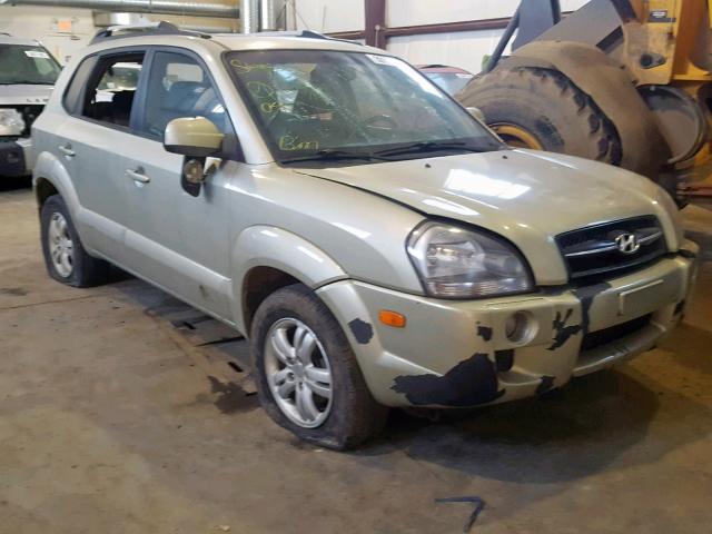 KM8JM72D97U559403 - 2007 HYUNDAI TUCSON GL GOLD photo 1