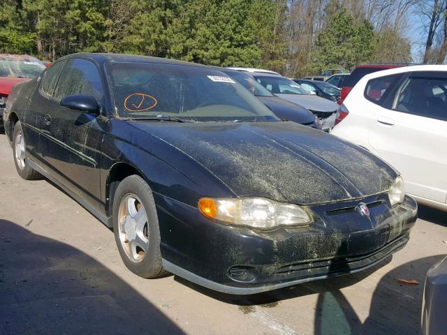 2G1WW12E8Y9205471 - 2000 CHEVROLET MONTE CARL BLACK photo 1