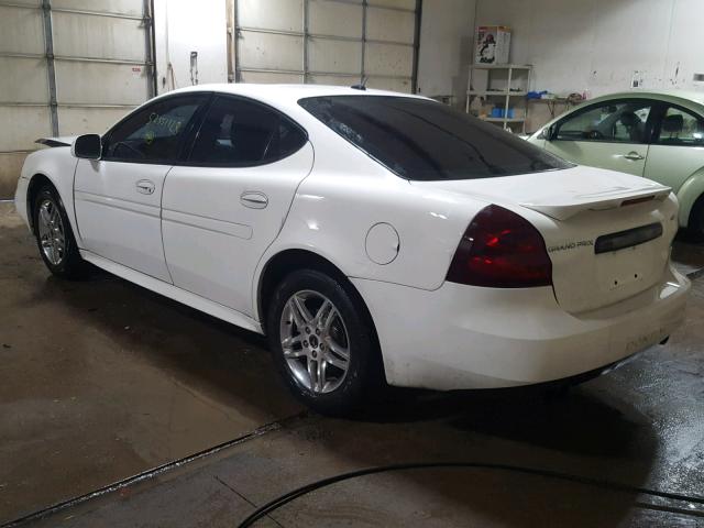 2G2WR554161163959 - 2006 PONTIAC GRAND PRIX WHITE photo 3