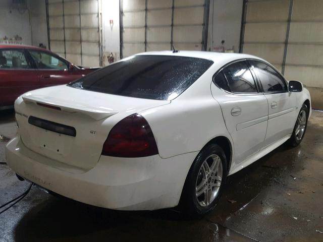 2G2WR554161163959 - 2006 PONTIAC GRAND PRIX WHITE photo 4