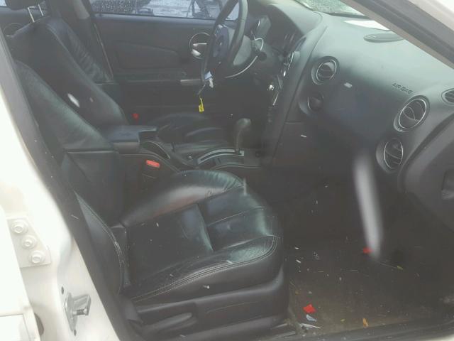 2G2WR554161163959 - 2006 PONTIAC GRAND PRIX WHITE photo 5