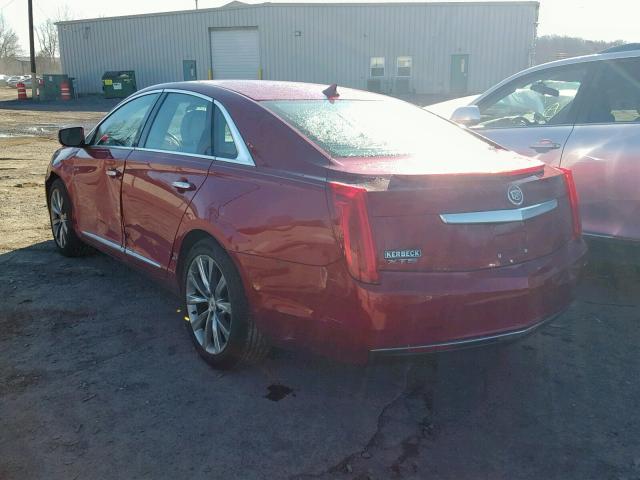 2G61N5S35D9157841 - 2013 CADILLAC XTS MAROON photo 3