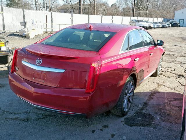 2G61N5S35D9157841 - 2013 CADILLAC XTS MAROON photo 4