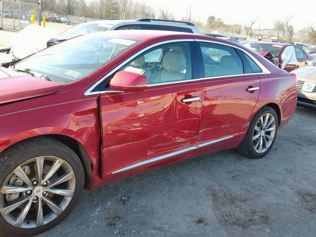 2G61N5S35D9157841 - 2013 CADILLAC XTS MAROON photo 9