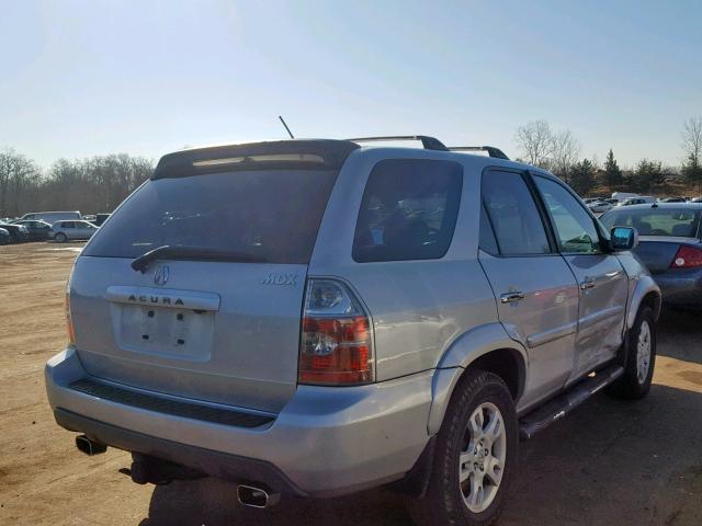 2HNYD18904H534384 - 2004 ACURA MDX TOURIN SILVER photo 4