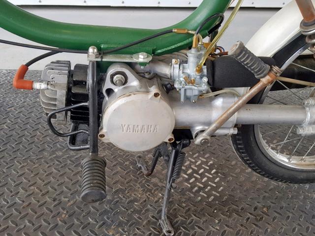 JYA5U9005EA100557 - 1984 YAMAHA QT50 GREEN photo 9