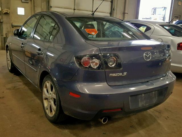 JM1BK32FX91204608 - 2009 MAZDA 3 I GRAY photo 3