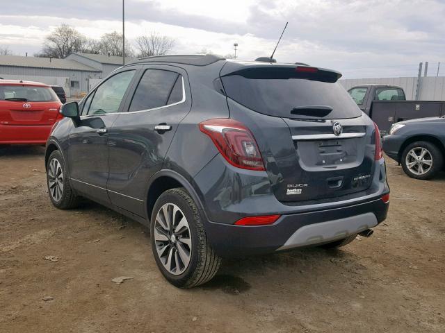 KL4CJBSB1JB529512 - 2018 BUICK ENCORE PRE GRAY photo 3