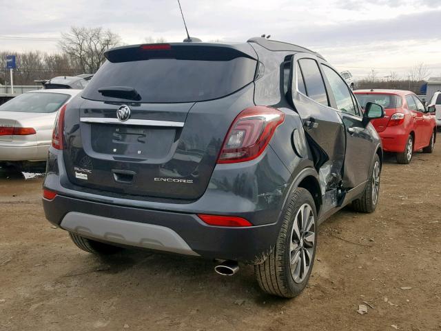 KL4CJBSB1JB529512 - 2018 BUICK ENCORE PRE GRAY photo 4