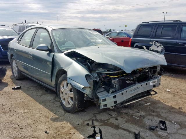 1FAHP56S25A172963 - 2005 FORD TAURUS SEL GREEN photo 1