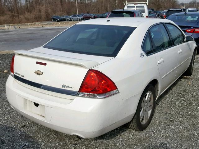 2G1WU581869348628 - 2006 CHEVROLET IMPALA LTZ WHITE photo 4