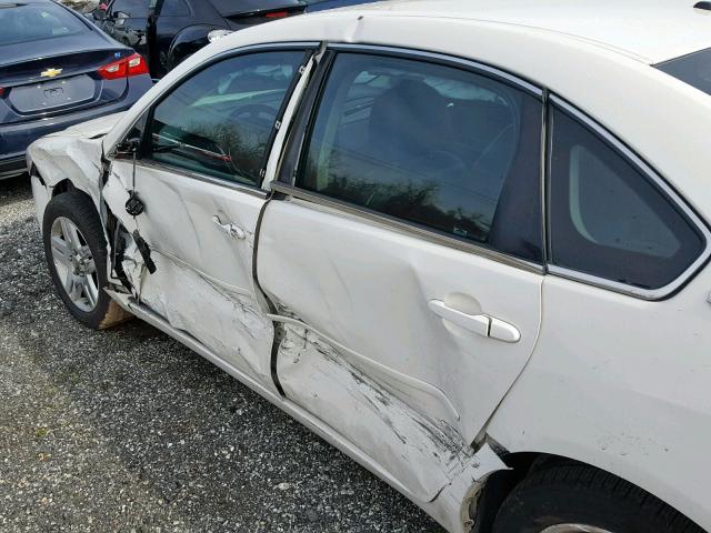 2G1WU581869348628 - 2006 CHEVROLET IMPALA LTZ WHITE photo 9