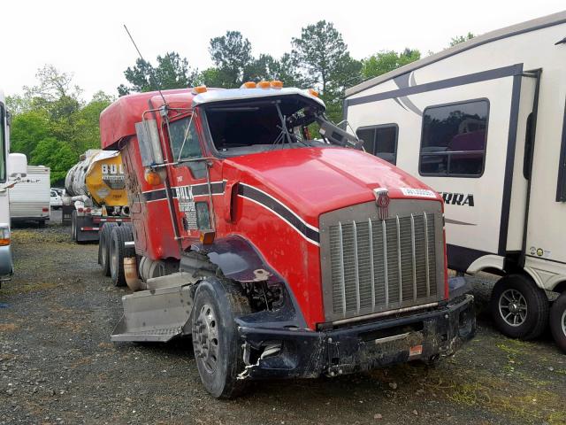 1XKDDP9X1EJ413906 - 2014 KENWORTH CONSTRUCTI RED photo 1